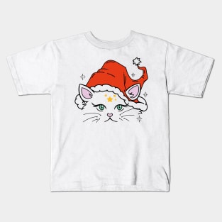 XMAS KITTY Kids T-Shirt